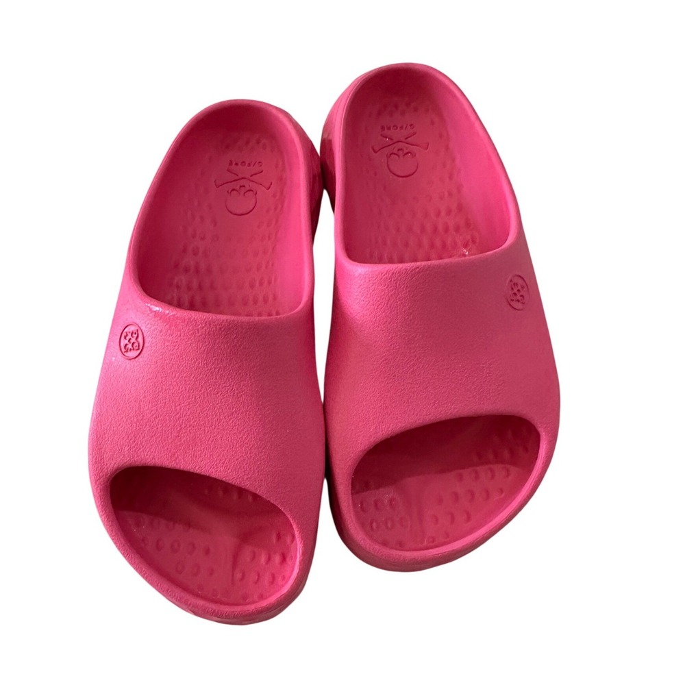 G/FORE Fore Play Pink Slide Sandals Womens Size 8 Mens‎ 6 G4AS22EF28